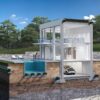 GEODRAIN PLUS doppelwandig strukturierte perforierte biegsame Rohre mit Geotextil